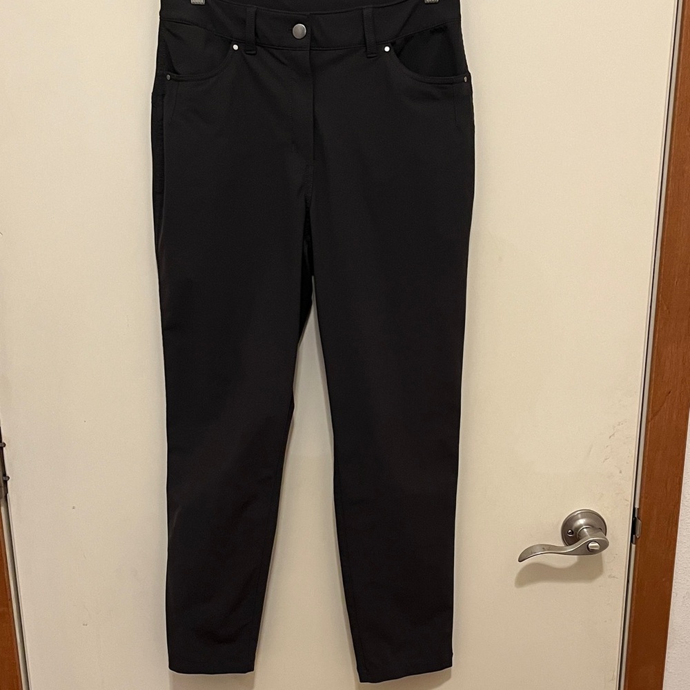 Lululemon City Sleek 5 Pocket 7/8 Pant size 8 in graphite grey